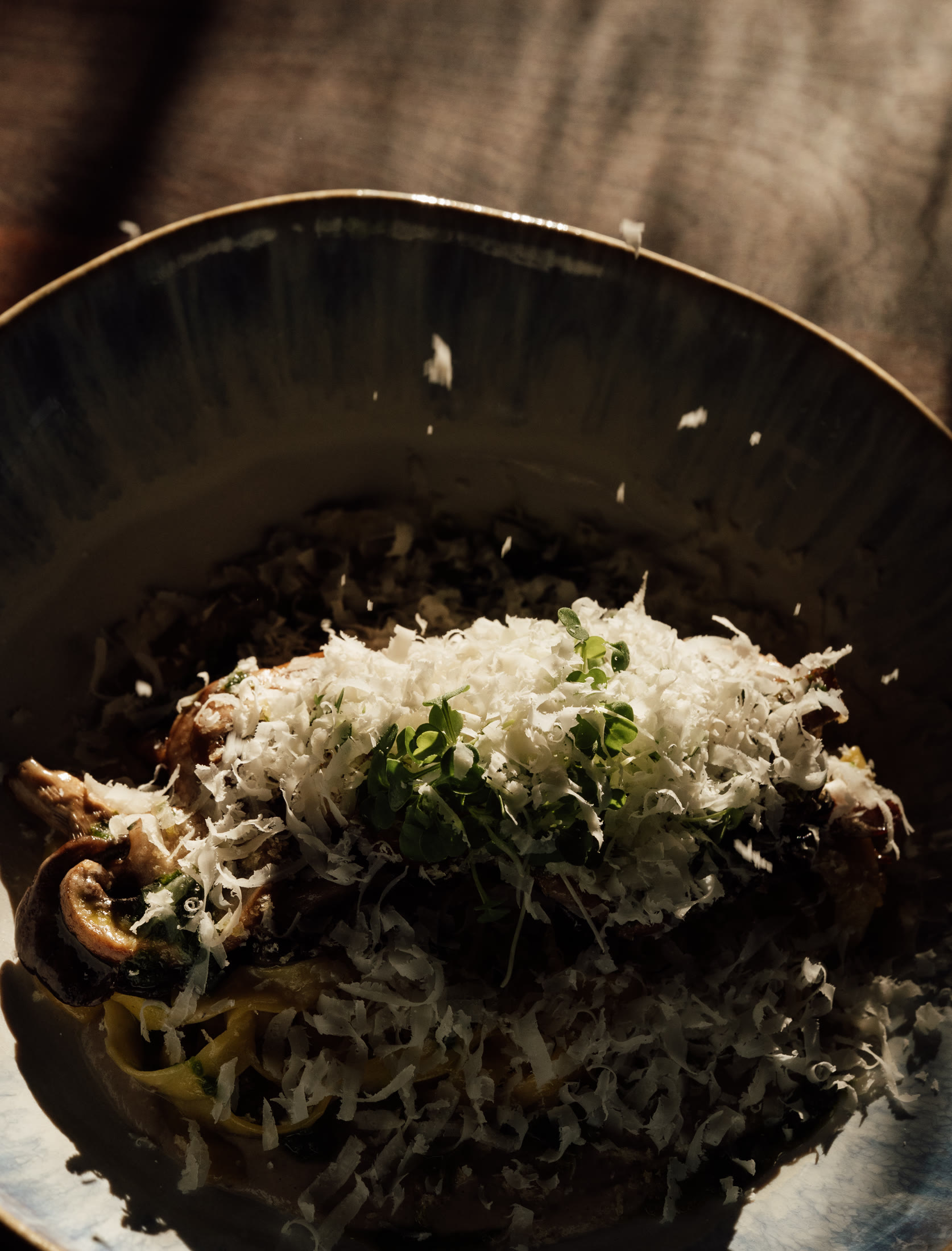 A bowl from the kitchen